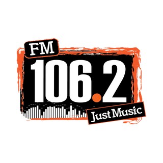 106.2 FM Just Music logo