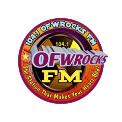 104.1 OFWROCKS FM logo