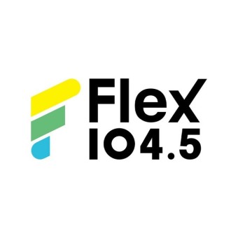 FLEX 104.5 FM logo