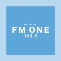 FM ONE 103.5 logo