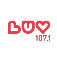 LUV 107.1 FM logo