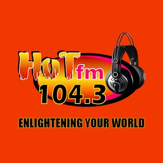 HOT FM Radio The Gambia 104.3 logo