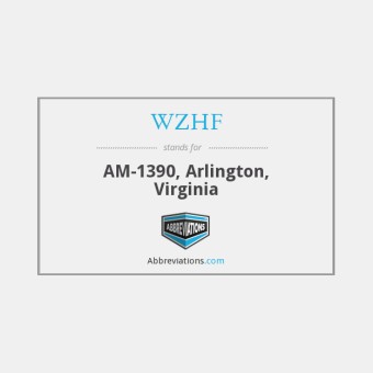 WZHF Radio Sputnik 1390 AM