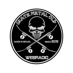 Skate Metal Old Radio